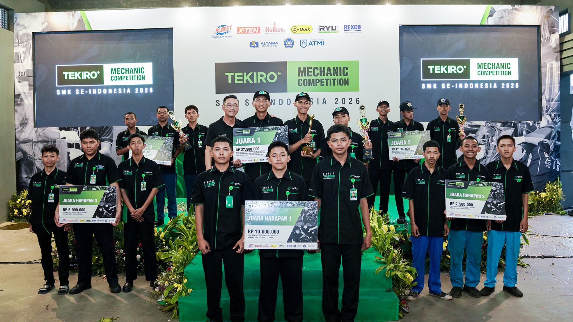Mencetak Mekanik Handal Masa Depan: Tekiro Resmi Umumkan Pemenang Tekiro Mechanic Competition 2026 se-Indonesia