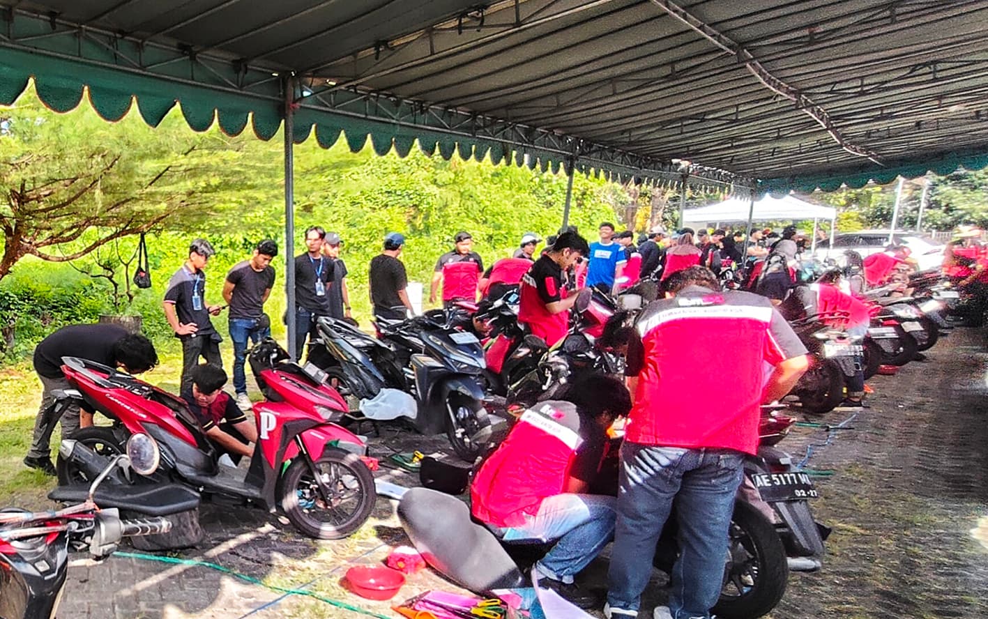 Tekiro dan ITS Surabaya Gelar Servis Gratis serta Pelatihan Otomotif untuk Masyarakat Surabaya