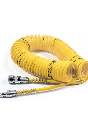 Recoil Hose With Spring (Yellow Color)