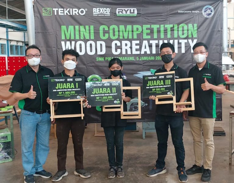 Read more about the article Tekiro Gelar Kompetisi Wood Creativity Dan Berikan Bantuan Peralatan Perkakas Di SMK PIKA Semarang